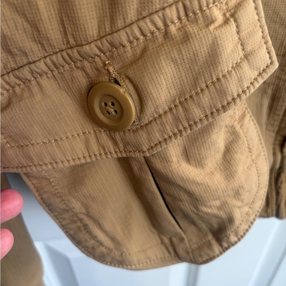 Like new vintage 2006 Old Navy  Bomber Jacket size M/L. Carhartt brown. So cool - Picture 3 of 14
